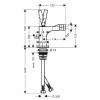 Смеситель для биде Hansgrohe Citterio E 36120260 хром