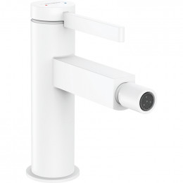 Смеситель для биде Hansgrohe Finoris 76200700 с донным клапаном белый матовый