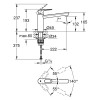 Смеситель для кухни Grohe BauFlow 31688000
