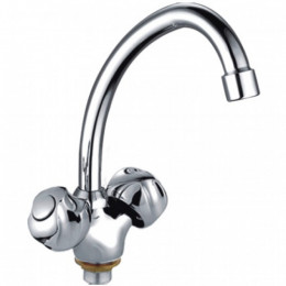 Смеситель для кухни Ledeme L4126-2 хром