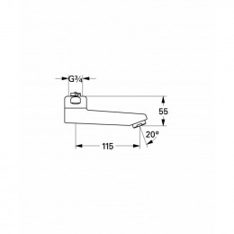 Излив для смесителей Grohe 13461000