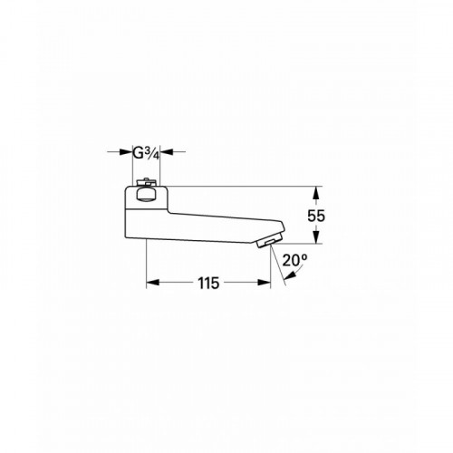 Излив для смесителей Grohe 13461000