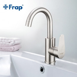 Смеситель для кухни Frap F1348 нержавеющая сталь