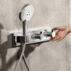 Смеситель для душа Hansgrohe RainSelect 15355000, 2 потребителя, термостатический, хром