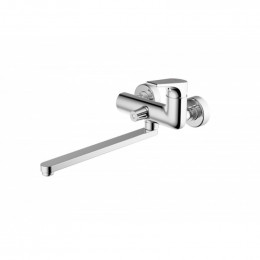 Смеситель для ванны c длинным изливом Bravat Vega F6119177CP-01L