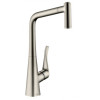 Смеситель для кухни Hansgrohe Metris M71 HG 14 780 800 сталь