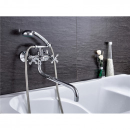 Смеситель для ванны Ledeme L2619 хром