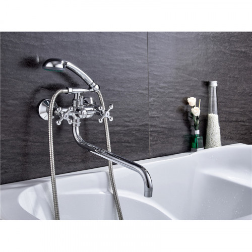 Смеситель для ванны Ledeme L2619 хром
