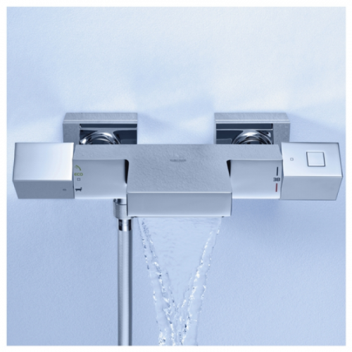 Смеситель с термостатом Grohe Grohtherm Cube 34502000 с полочкой