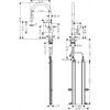 Смеситель для кухни Hansgrohe Talis M54 72802670 Черный матовый