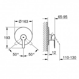 Смеситель для душа Grohe Lineare New 19296DC1