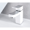 Смеситель WasserKRAFT ALLER 1063WHITE для раковины, комбинированное покрытие