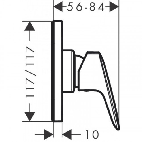 Смеситель для душа Hansgrohe Logis 71604000