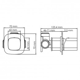 Комплект для раковины WasserKRAFT A8651.314 хром