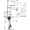 Комплект смесителей Hansgrohe Metris 31480000+31080000