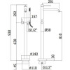 Смеситель для ванны с душем Paffoni Light, хром LIG032CR
