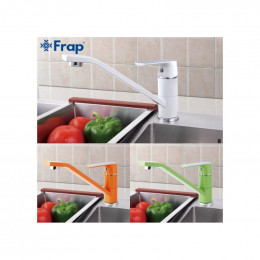 Смеситель для кухни Frap F4931 белый/хром
