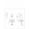 Смеситель для умывальника Bravat Drop F14898C-RUS