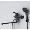 Смеситель для ванны Am.Pm X-Joy F85A90122 черный матовый