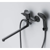Смеситель для ванны Am.Pm X-Joy F85A90122 черный матовый