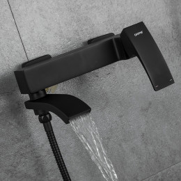 Смеситель для ванны Gappo G3207-6 черный