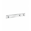 Смеситель для душа Hansgrohe RainSelect 15358400, 5 потребителей, термостатический, белый/хром