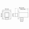 WasserKRAFT A109 Подключение шланга 9062515