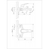 Смеситель для ванны Lemark Linara LM0414C