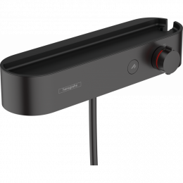 Смеситель для душа Hansgrohe ShowerTablet Select 24360670 термостатический черный матовый