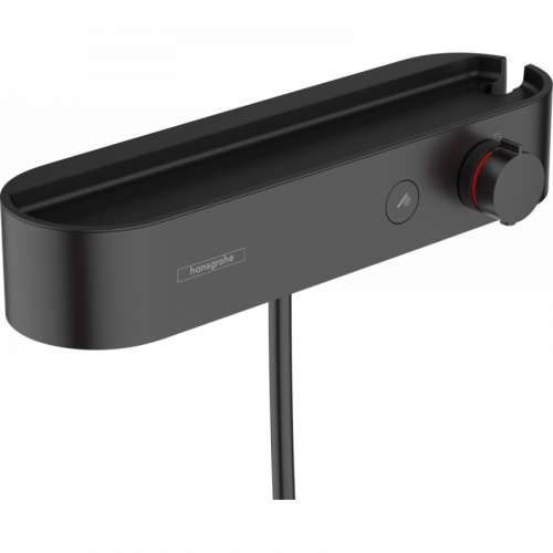 Смеситель для душа Hansgrohe ShowerTablet Select 24360670 термостатический черный матовый
