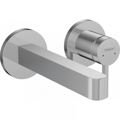 Настенный смеситель для раковины Hansgrohe Finoris 76051000 на 2 отверстия (внешняя часть)