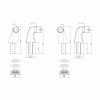 Комплект переходников Lemark LM8556BR для смесителя