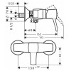 Смеситель для душа Hansgrohe Metropol Classic 31360090 хром/золото