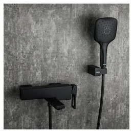 Смеситель для ванны Gappo G17-6 G3217-6 чёрный