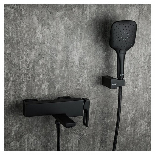 Смеситель для ванны Gappo G17-6 G3217-6 чёрный