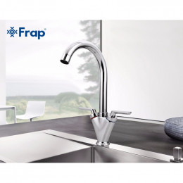 Смеситель для кухни Frap F4098 хром