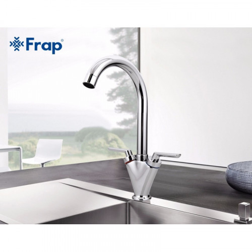 Смеситель для кухни Frap F4098 хром