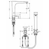 Смеситель для кухни Hansgrohe PuraVida HG 15 812 800 сталь