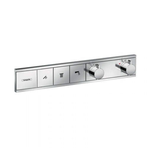 Смеситель для душа Hansgrohe RainSelect 15381000, 3 потребителя, термостатический, хром