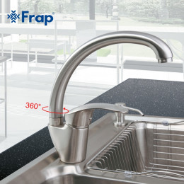 Смеситель для кухни Frap F4121-5 сатин