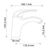 Смеситель WasserKRAFT Rossel 2803 для раковины
