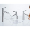 Смеситель Hansgrohe Talis S 80 72011000 для раковины, со сливным клапаном Push-Open