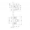 Смеситель для душа Lemark Evita LM0503C хром