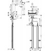 Смеситель для кухни Hansgrohe Aquno Select M81 73830800 Нержавеющая сталь
