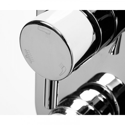 Смеситель для ванны и душа WasserKRAFT Dinkel 5871