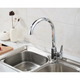Смеситель для кухни Ledeme L4059-2 хром