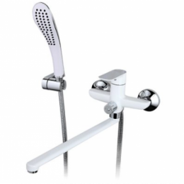 Смеситель для ванны Gappo Noar G2248 белый/хром