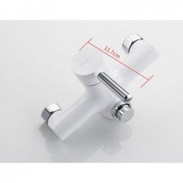 Смеситель для ванны Frap F2244-8 белый/хром