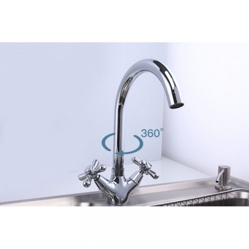 Смеситель для кухни Frap F4025 хром