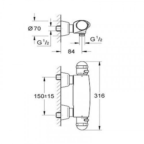 Смеситель для душа Grohe Sentosa 34686000